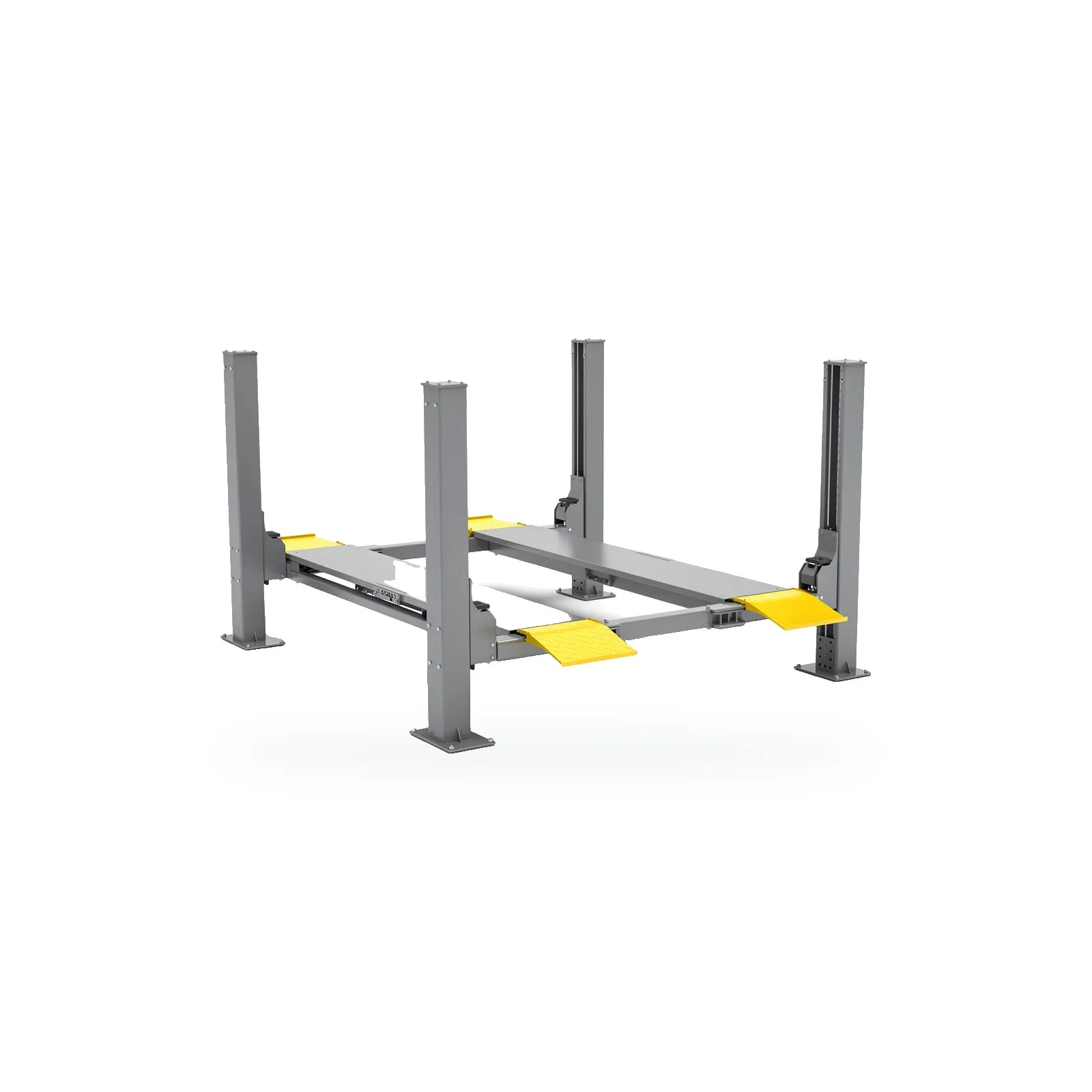 Elevador electrohidraulico de 4 postes – 4 Ton, venta en Hidrofluid Service